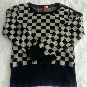 5 for $10- Black and Gray Cotton Sweater
